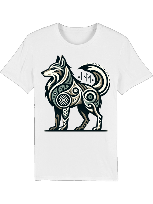 Camiseta Nordic Viking Wolf Creator