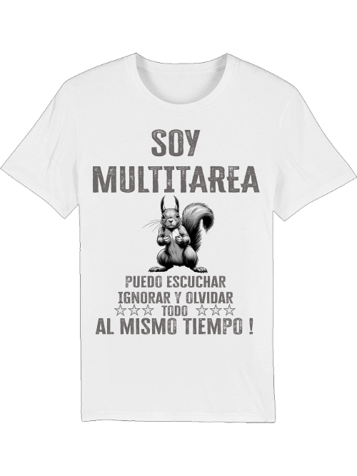 Camiseta Creator Soy Multitarea Ardilla SW