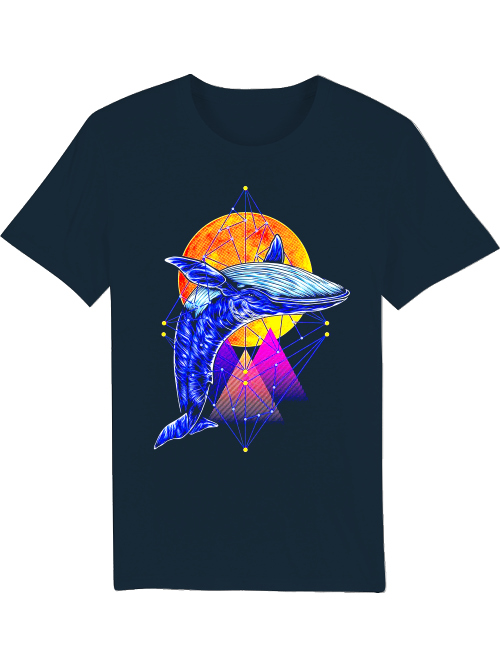 Whale with Sun Creator T-Shirt