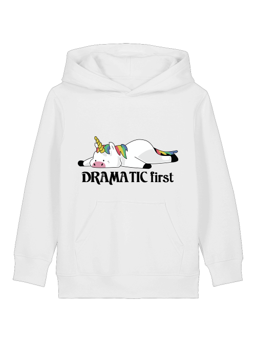 Einhorn Dramatic first No 3 - Mini Cruiser Hoodie 2.0 Kinder Kapuzenpullover SK