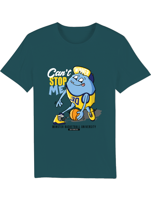 Camiseta Can`t Stop me Monster Baketball Creator