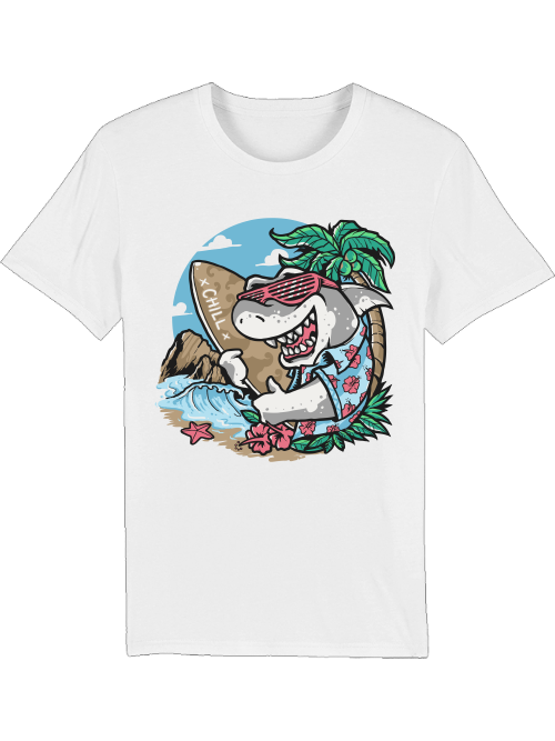 Camiseta Chill Surf Shark Creator