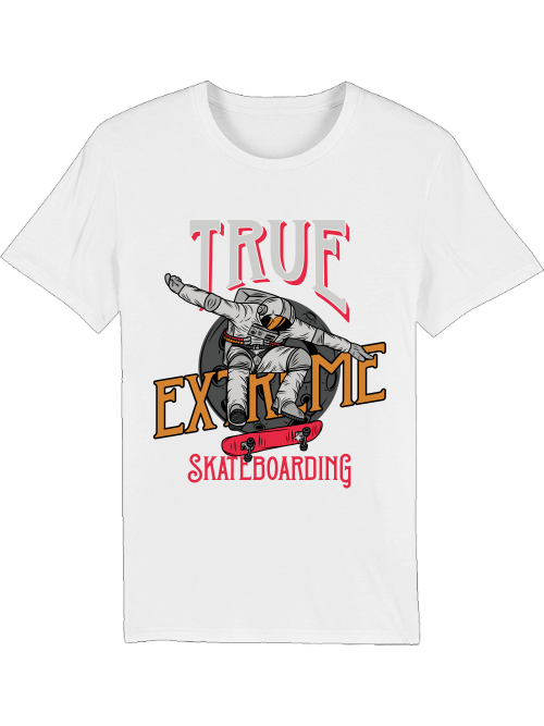 True Extreme Skateboarding Astronaut Creator T-Shirt SK