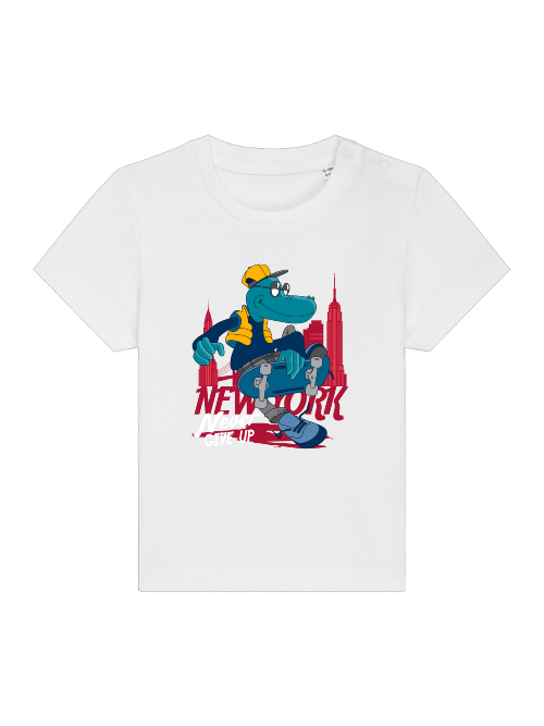 Dibujos animados Nunca te rindas - Camiseta Baby Creator