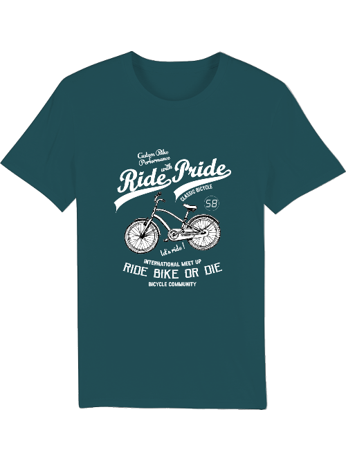 Ride with Pride - Camiseta Ride Bike or Die Creator