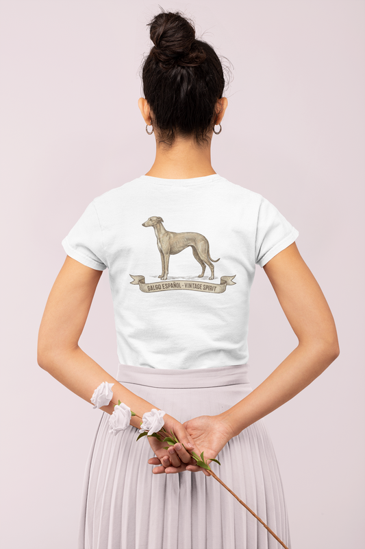 Galgo Espanol Vintage Spirit - Damen Muser Premium Organic Shirt SH
