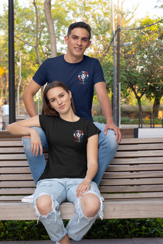 Löwe Dominican Republic Mini - Unisex Erwachsenen Bio Creator T-Shirt ST/ST SH