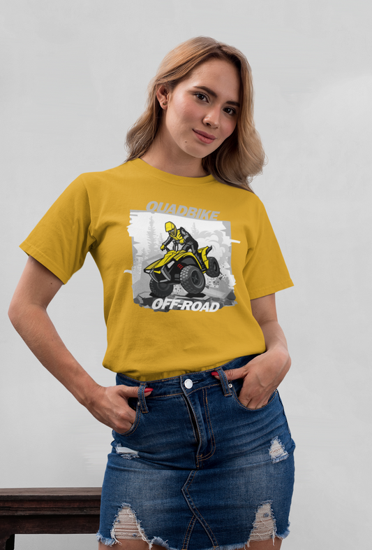 Quadbike OFF-ROAD Front - Unisex Erwachsenen Bio Baumwolle Kurzarm Shirt Creator T-Shirt 2.0 ST/ST SK
