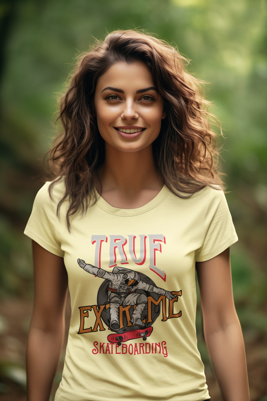 True Extreme Skateboarding Astronaut Creator T-Shirt SK