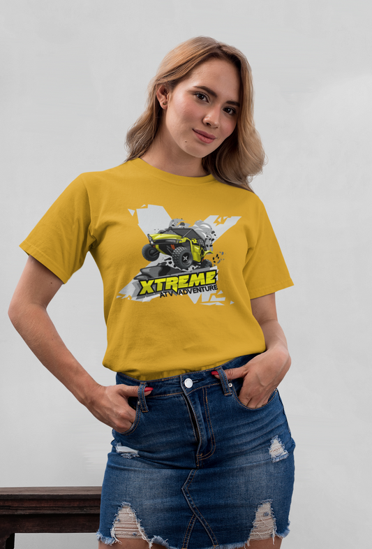 Xtreme ATV Buggy Adventure Front - Unisex Erwachsenen Bio Baumwolle Kurzarm Shirt Creator T-Shirt 2.0 ST/ST SK