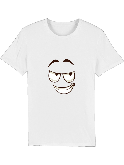 Camiseta de creador de emoticonos de línea traviesa