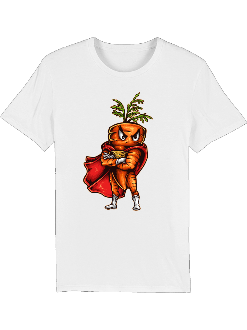 Cartoon Super Carrot Creator T-Shirt SK