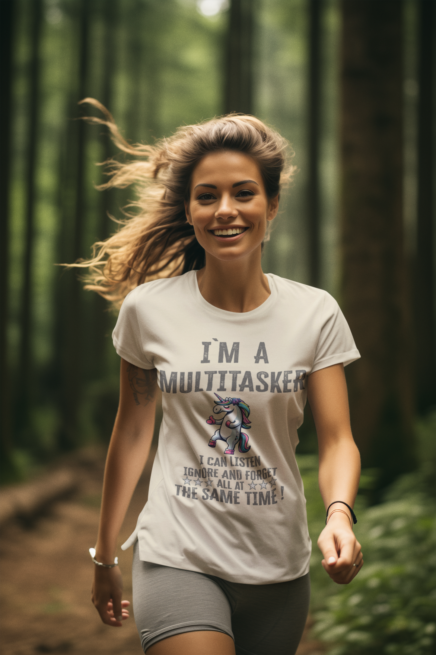 Camiseta del creador I`ma Multitasker Unicorn Thumbs Up
