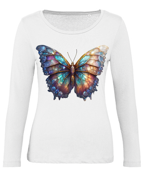 Organic Inspire women partner shirt Gallaxie butterfly
