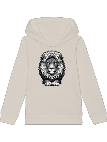 Mini Cruiser Mandala cabeza de león en gris