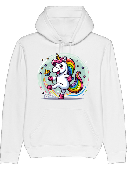 Cruiser hoodie unicorn dancing with bubble