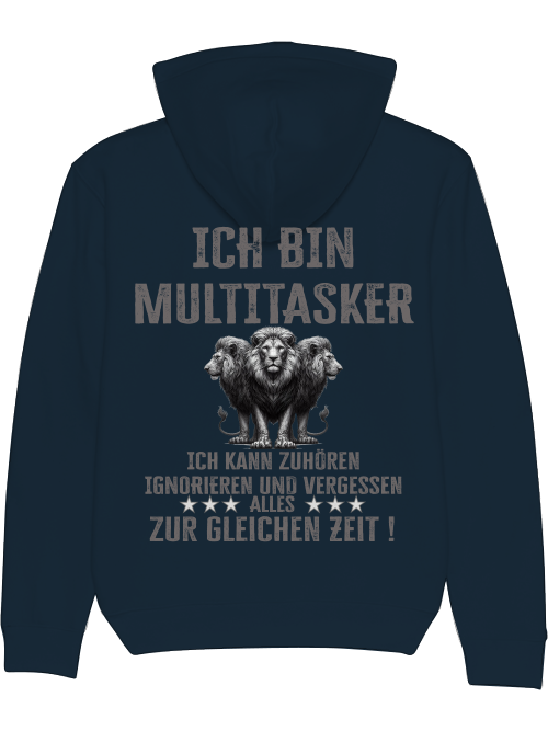 Cruiser Hoodie I am Multitasker 3 Lions