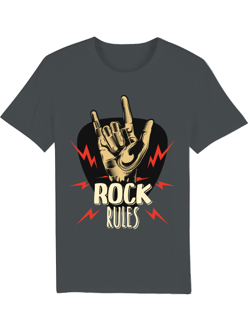 Camiseta Rock Rules Creator