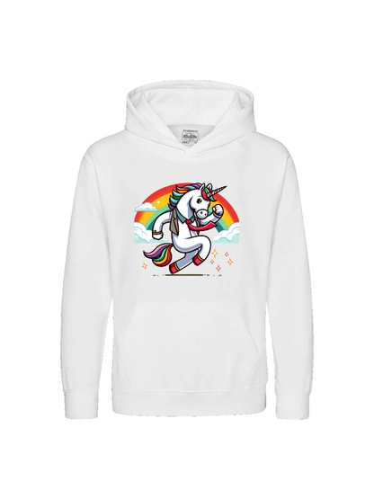 Einhorn mit Regenbogen - Kids Premium Hoodie SK