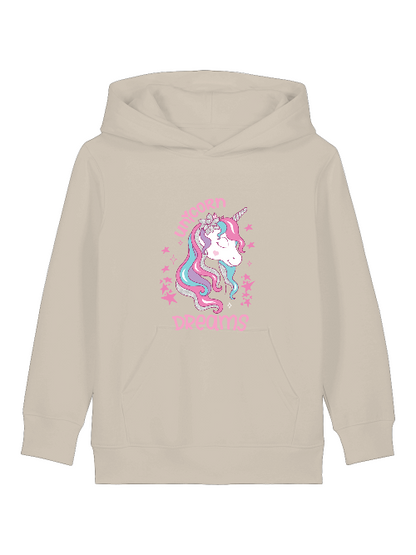 Unicorn Dreams - Sudadera con capucha Mini Cruiser 2.0 para niños SK1
