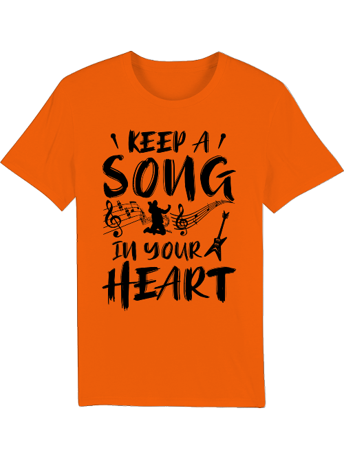 Keep a Song in your Heart black - Creator T-Shirt SK