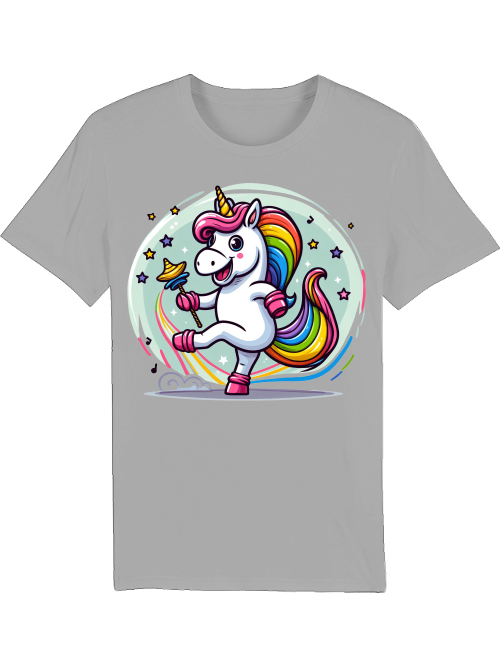 Einhorn tanzt mit Blase Creator T-Shirt