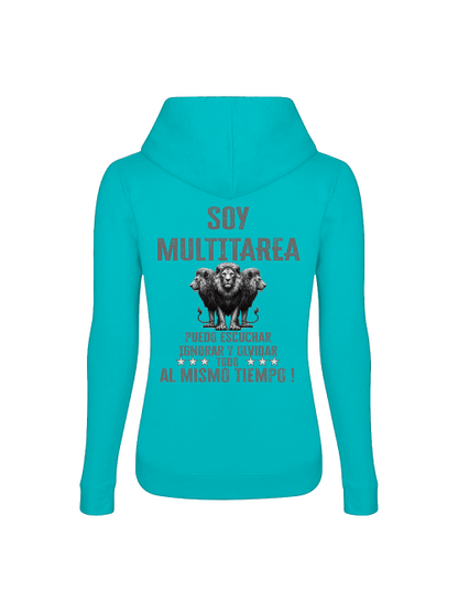 Girlie College Hoodie Soy Multitarea 3 Lions