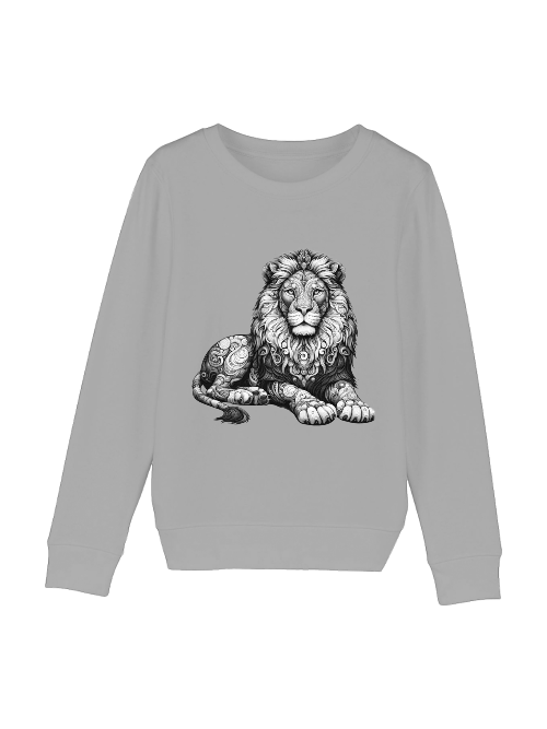 Mini Changer Mandala Lion in gray