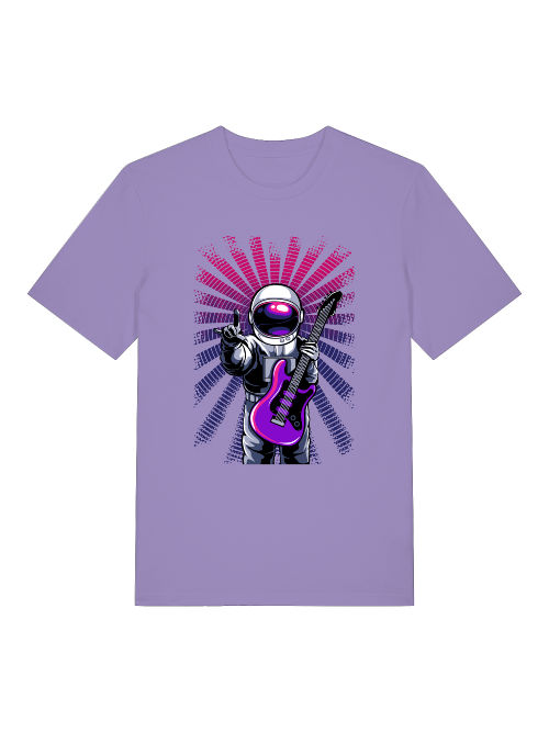Astronaut Music Vibes - Camiseta unisex de manga corta de algodón orgánico para adultos Creator T-Shirt 2.0 ST/ST SH