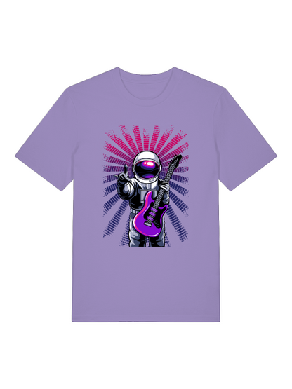 Astronaut Music Vibes - Camiseta unisex de manga corta de algodón orgánico para adultos Creator T-Shirt 2.0 ST/ST SH
