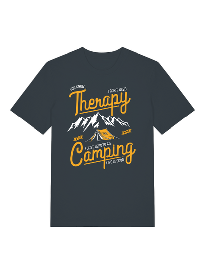 Terapia de acampada - Camiseta unisex de manga corta de algodón orgánico para adultos Creator T-Shirt 2.0 ST/ST SH