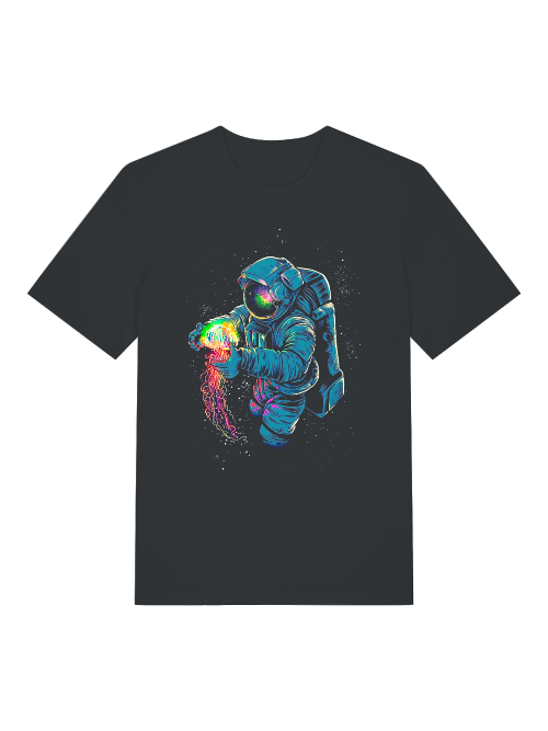 Astronauta Universo en Mano - Camiseta unisex de manga corta de algodón orgánico para adultos Creator T-Shirt 2.0 ST/ST SH