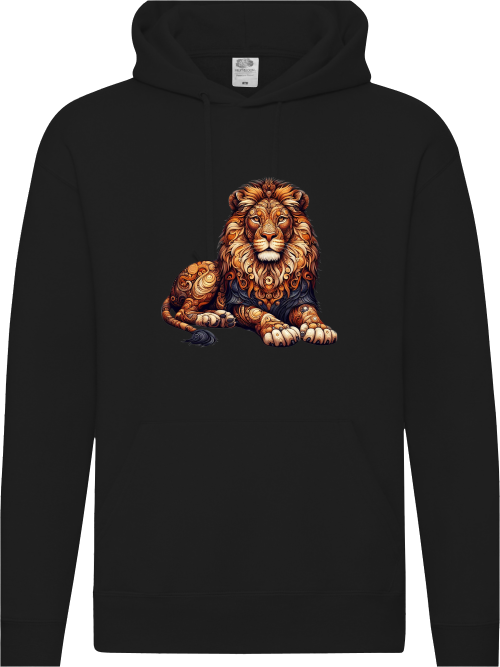 Premium Hoodie Mandala Lion