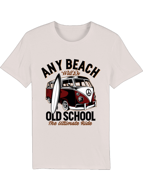 Any Beach will do OLD SCHOOL Creator T-Shirt SK