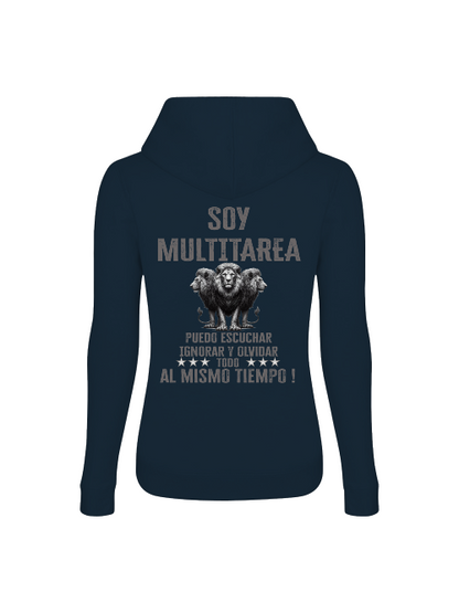 Girlie College Hoodie Soy Multitarea 3 Lions