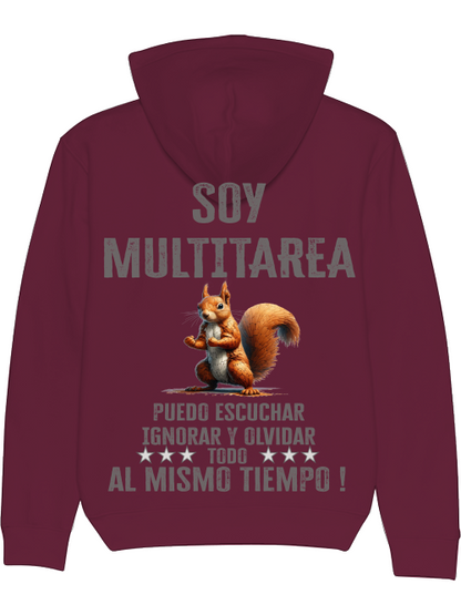 Sudadera Crucero Soja Multitarea Ardilla Puzzle