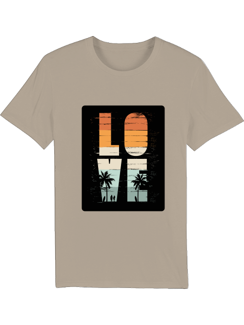 Retro Love Surfer - Creator T-Shirt SK