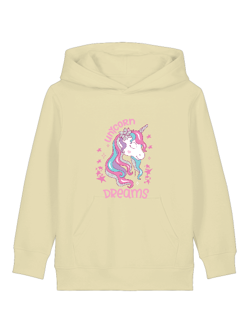 Einhorn Unicorn dreams - Mini Cruiser Hoodie 2.0 Kinder Kapuzenpullover SK