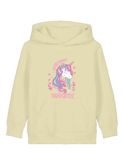 Unicorn Dreams - Sudadera con capucha Mini Cruiser 2.0 para niños SK1
