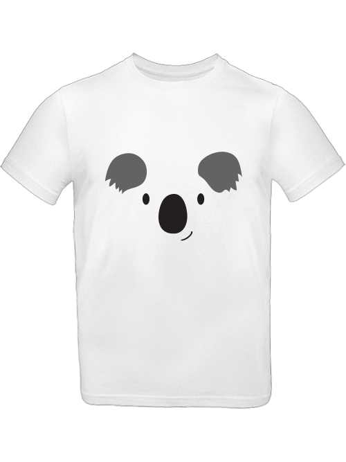 Cartoon Koalagesicht T-Shirt Kids SK