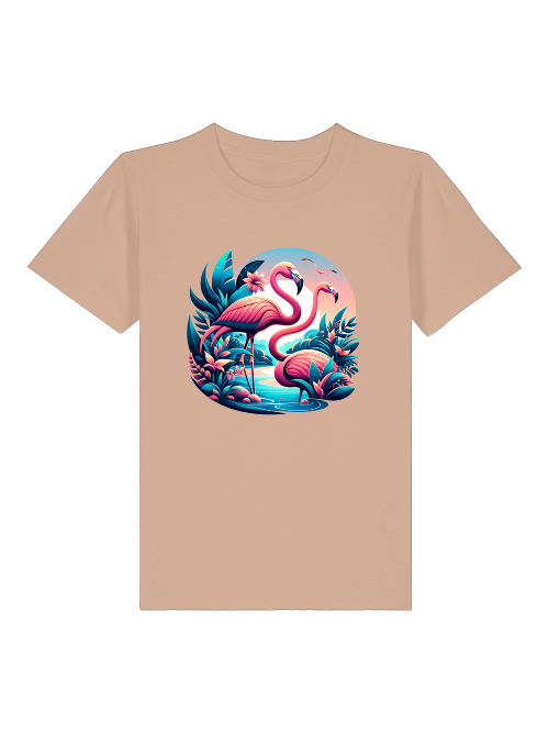 Flamingos - Mini Creator 2.0 Kids T-Shirt SK