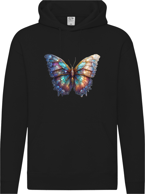 Premium Hooded Sweat Hoodie Partner Shirt Gallaxie Butterfly