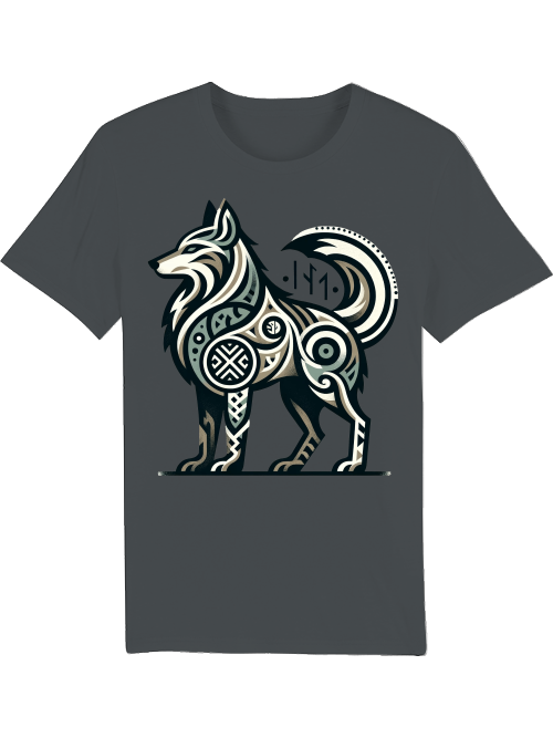 Nordischer Viking Wolf Creator T-Shirt SK