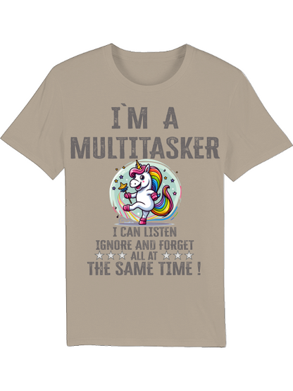 Camiseta del creador I`ma Multitasker Unicorn Rattle Dance