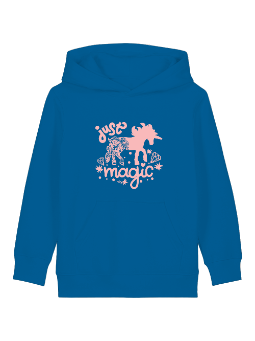 Einhorn Just magic - Mini Cruiser Hoodie 2.0 Kinder Kapuzenpullover SK