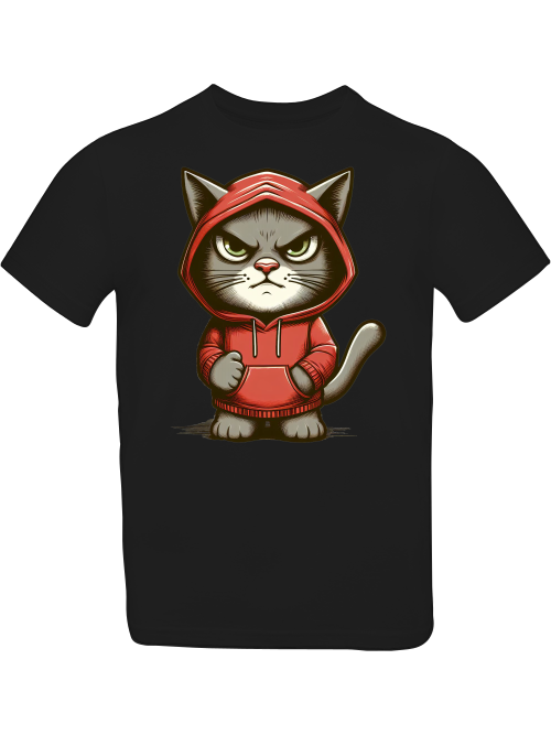 T-shirt kids grim cat