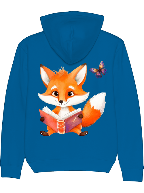 Cruiser Hoodie partner shirt fox with butterfly backsite