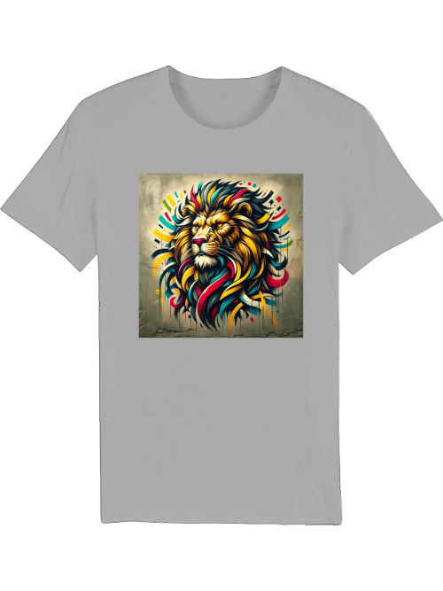 Creator T-Shirt Lion Art Style square two