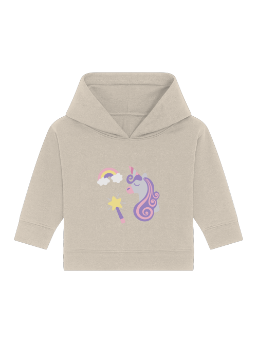 Einhorn Regenbogen und Zauberstab - Baby Cruiser Hoodie SK