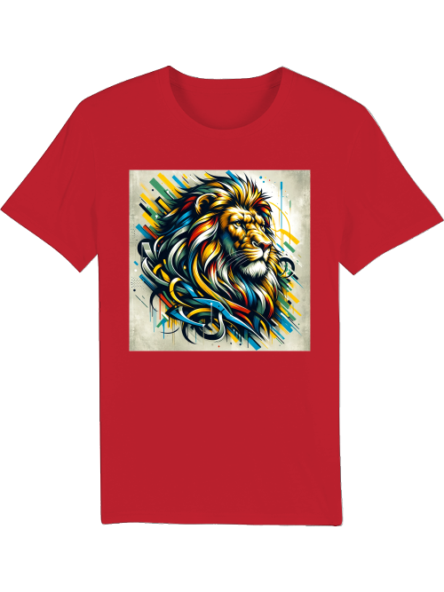 Lion Art Style Square Creator T-Shirt